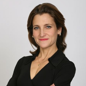 The Honourable Chrystia Freeland (Minister of International Trade at The Government of Canada)